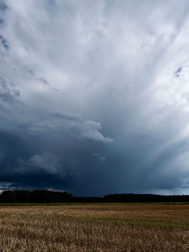 Gewitter über der Stadt...